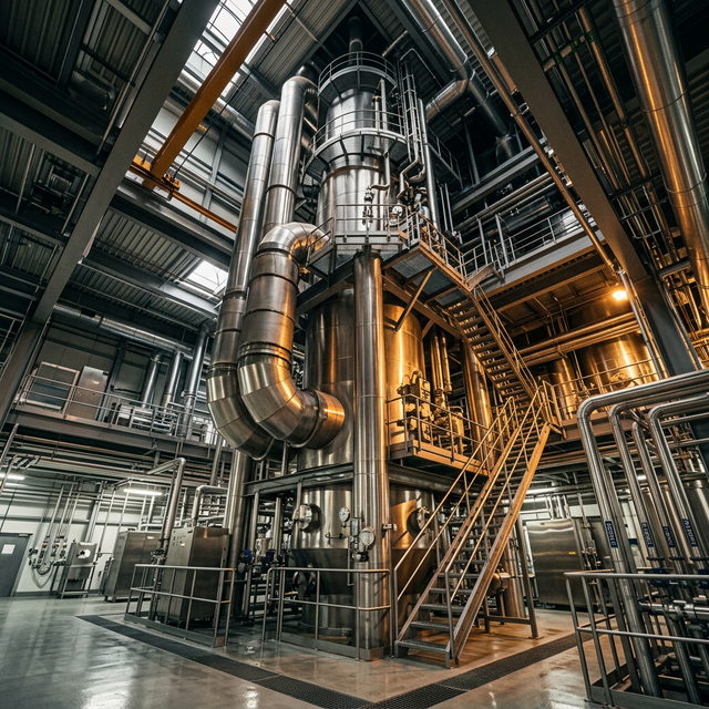 Industrial spray dryer tower